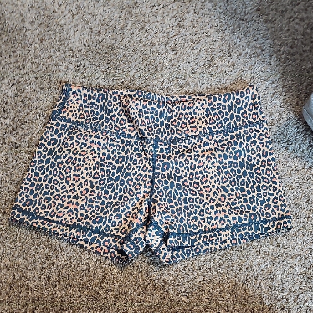 Leopard Print Women's Shorts